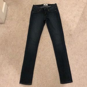 Paige Peg Skinny Jeans Like New, Size 24